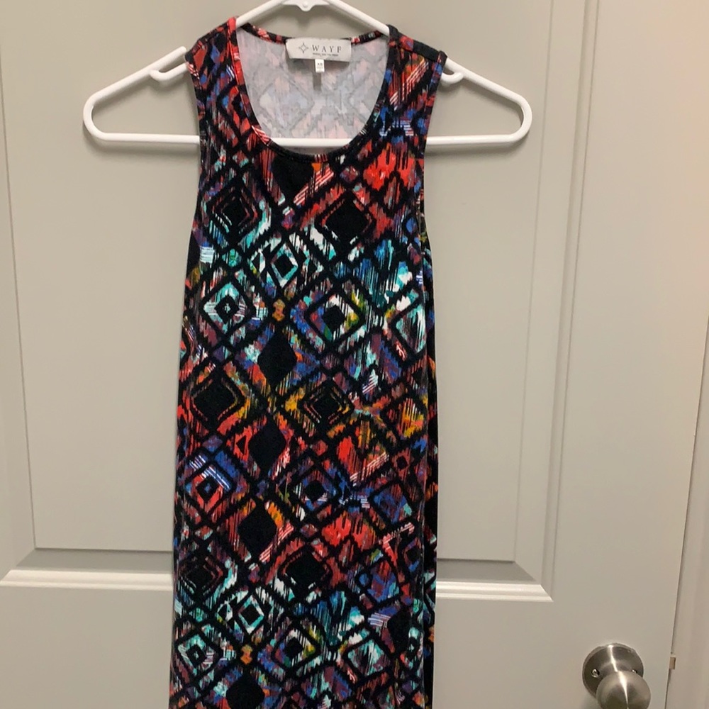 Color block Mid length dress